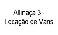 Logo Allinaça 3 - Locação de Vans em Jardim Petrópolis