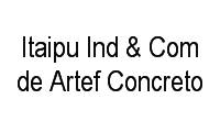 Logo Itaipu Ind & Com de Artef Concreto em Lamenha Grande