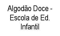 Logo de Algodão Doce - Escola de Ed. Infantil em Centro