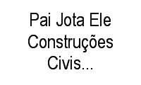 Logo Pai Jota Ele Construções Civis Ltdatancredo N em Centro