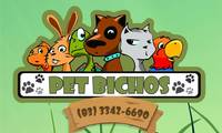 Logo Pet Shop Pet Bichos em Liberdade