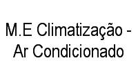 Logo M.E Climatização - Ar Condicionado em Núcleo Habitacional Nobuji Nagasawa