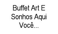 Logo Buffet Art E Sonhos Aqui Você Monta Seu Cardápio em Nova Petrópolis