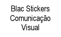 Logo Blac Stickers Comunicação Visual em Vale do Sol