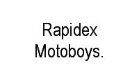 Logo Rapidex Motoboys. em Jardim América