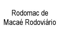 Logo Rodomac de Macaé Rodoviário em Portuguesa