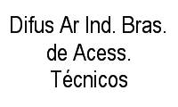 Logo Difus Ar Ind. Bras. de Acess. Técnicos em Vila Prudente