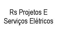 Logo Rs Projetos E Serviços Elétricos