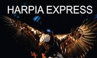 Logo Motoboys Harpia Express em Pachecos