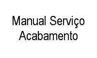 Logo Manual Serviço Acabamento em Cidade Jardim Cumbica