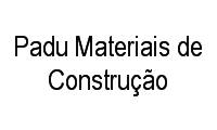 Logo Padu Materiais de Construção em Retiro