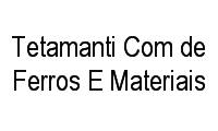 Logo Tetamanti Com de Ferros E Materiais em Cidade São Mateus