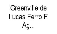 Logo Greenville de Lucas Ferro E Aço Serralheria em Parada de Lucas