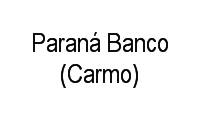 Logo Paraná Banco (Carmo) em Boqueirão