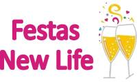 Logo Festas New Life em Cascatinha