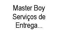 Logo Master Boy Serviços de Entregas Rápidas em Saúde