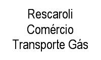 Logo Rescaroli Comércio Transporte Gás em Ariribá