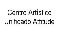 Logo Centro Artístico Unificado Attitude em Tropical