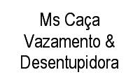 Logo Ms Caça Vazamento & Desentupidora
