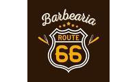 Logo Route 66 Barbearia em Vila São João
