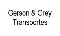 Logo Gerson & Grey Transportes em Ramos