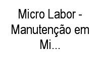 Logo Micro Labor - Manutenção em Microscópios em Costa Azul
