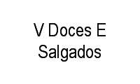 Logo V Doces E Salgados em São Jorge