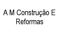Logo A M Construção E Reformas