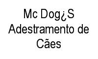 Logo Mc Dog¿S Adestramento de Cães