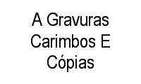 Logo A Gravuras Carimbos E Cópias em Petrópolis