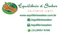 Logo Equilíbrio & Sabor Culinária Light em Petrópolis