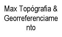 Logo Max Topógrafia & Georreferenciamento