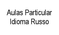 Logo Aulas Particular Idioma Russo