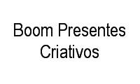 Logo Boom Presentes Criativos em Vila Operária