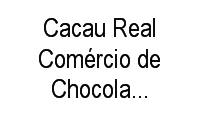 Logo Cacau Real Comércio de Chocolates E Derivados