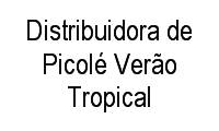 Logo Distribuidora de Picolé Verão Tropical em Centro