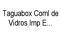 Logo Taguabox Coml de Vidros Imp E Exportação