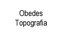 Logo Obedes Topografia em Bom Jardim