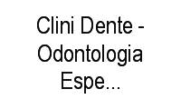 Logo Clini Dente - Odontologia Especializada em Centro