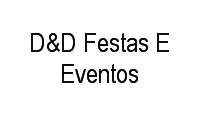 Logo D&D Festas E Eventos em Penha