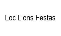Logo Loc Lions Festas