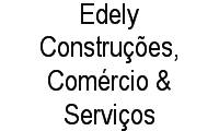Logo Edely Construções, Comércio & Serviços em Castelo Branco