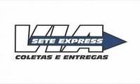 Logo VIA SETE  EXPRESS em Jaguaribe