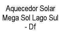 Logo Aquecedor Solar Mega Sol Lago Sul - Df