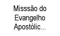 Logo Misssão do Evangelho Apostólico Amor E Fé em Porto