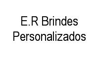 Logo E.R Brindes Personalizados em Fazenda Grande do Retiro
