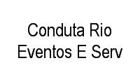 Logo Conduta Rio Eventos E Serv em Cidade de Deus