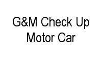 Logo G&M Check Up Motor Car em Lajeado