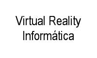 Logo Virtual Reality Informática em Nova Gameleira