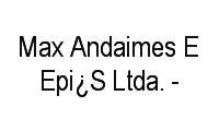 Logo Max Andaimes E Epi¿S Ltda. - em Barra Funda